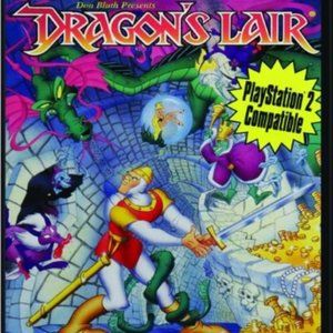Dragon's Lair DVD Game ~ Play Station 2 Compatible ~ Brand New/Sealed!
